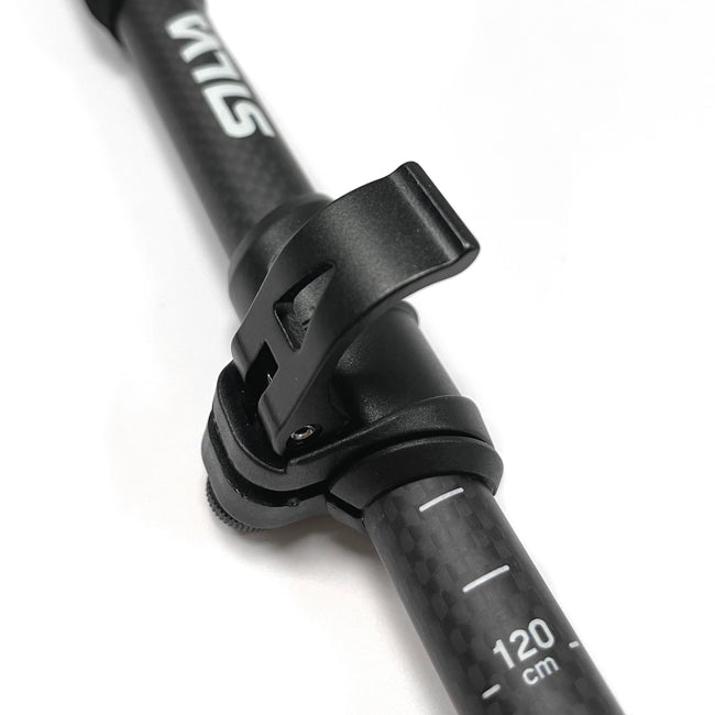 Running Poles Carbon - adjust 120 - 140cm