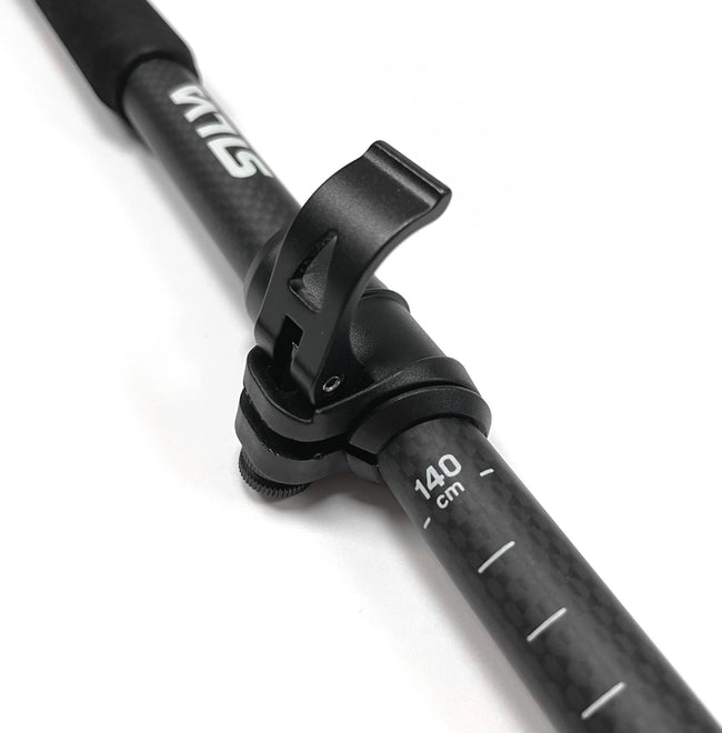 Running Poles Carbon - adjust 100 - 120cm