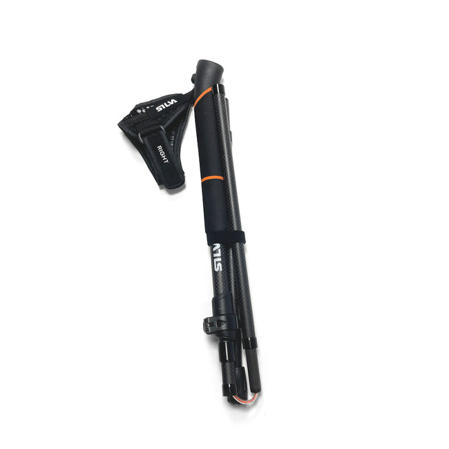 Running Poles Carbon - adjust 100 - 120cm