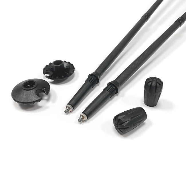 Running Poles Carbon 130cm