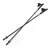 Running Poles Carbon 125cm