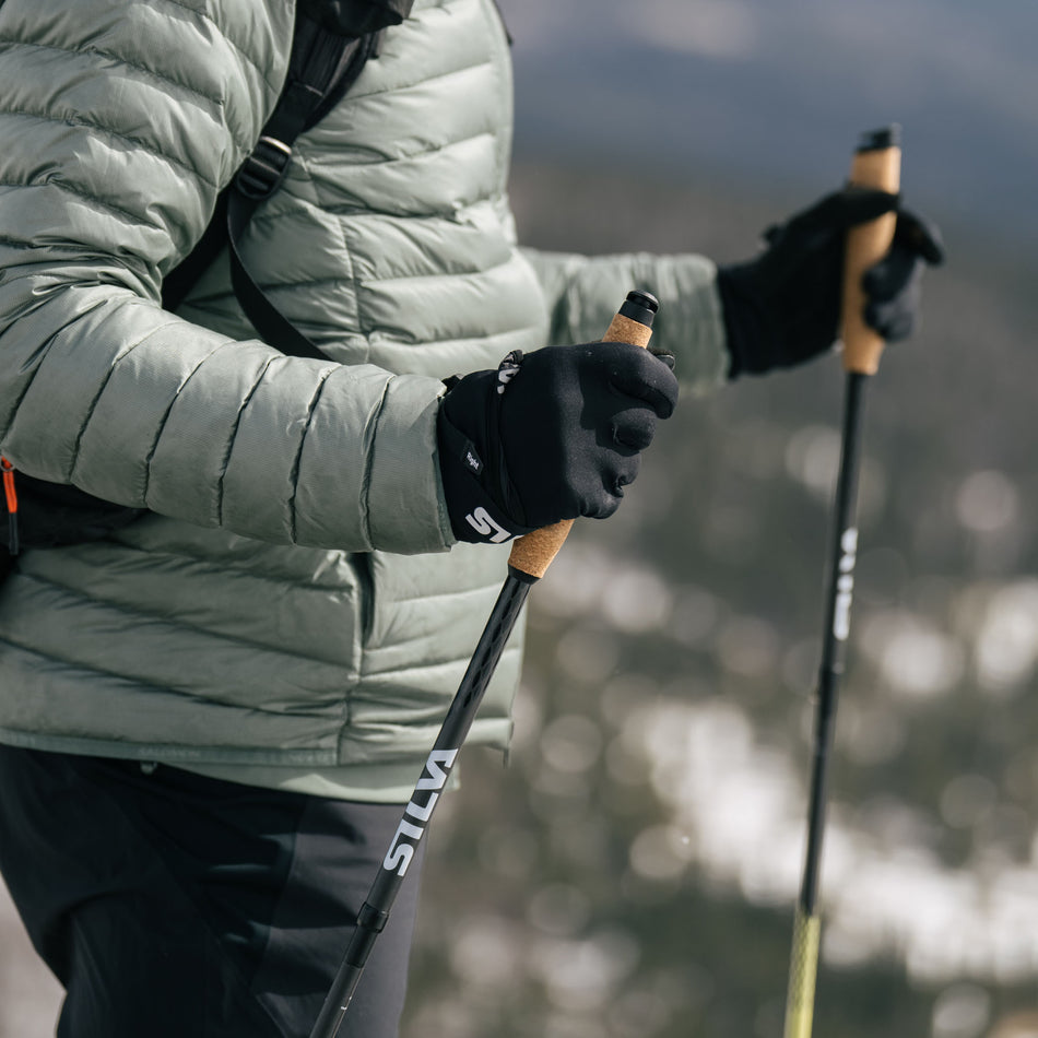 Running poles Carbon Z Fixed - 125cm