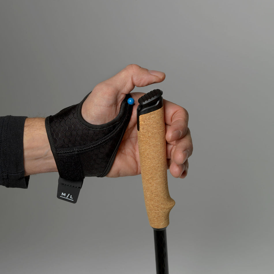 Wrist gloves M/L for Running & Trekking poles